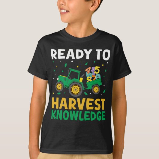 Zurück zu Schullehrer Landwirtschaft Bauer Kinder T-Shirt (Vorderseite)