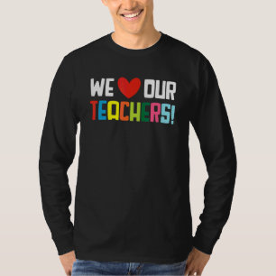 Zurück zu Schullehrer-Tag Lehrer schätzen wir T-Shirt