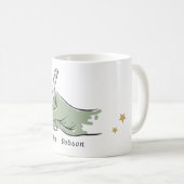 Zurück zu Schullehrern Name Sage Writing Hand Kaffeetasse (VorderseiteRechts)