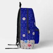 Zurück zu Schulmarbles Blue Print Cut Nähtasche Bedruckter Rucksack (Links)