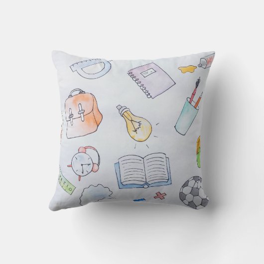 Zurück zu Schulmaterial, Schule Kissen (Rückseite)