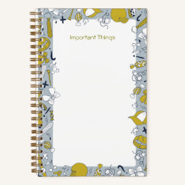 Zurück zu Schulnoten | Liebliche Lehrer und Kinder Notizblock