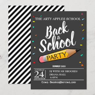 Zurück zu SchulParty laden Sie ein Einladung