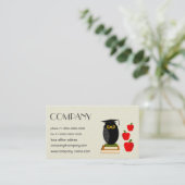 Zurück zu SchulVisitenkarte Visitenkarte (Stehend Vorderseite)