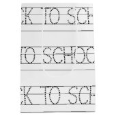 Zurück zu Schwarzweißbriefen Mittlere Geschenktüte (Rückseite)