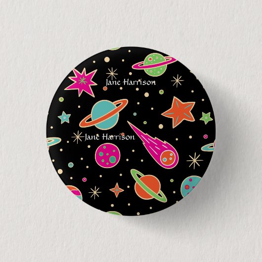 Zurück zu "Space Rocket"-Musternamen der Schule Button (Vorderseite)