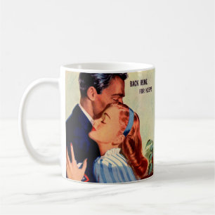 Zurück-Zuhause für Behalten Kaffeetasse