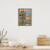 Zurück Zuhause in Indiana Poster (Küche)