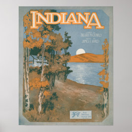 Zurück Zuhause in Indiana Poster