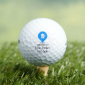 Zurück zum 19. individuelle Name Golfball (Insitu T-Shirt)