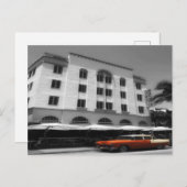 Zurück zum 50er postkarte (Vorne/Hinten)