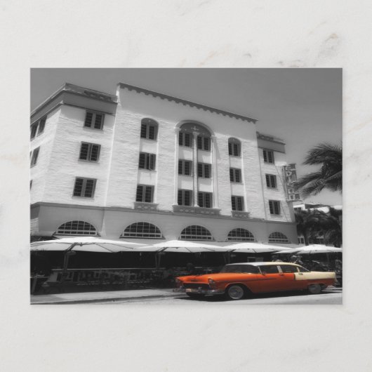 Zurück zum 50er postkarte (Vorderseite)