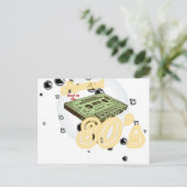 Zurück zum 80er postkarte (Stehend Vorderseite)