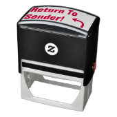 "Zurück zum Absender" + Briefmarke aus Arrow-Kauts Permastempel (Produkt)