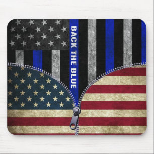 Zurück zum Blau Mousepad