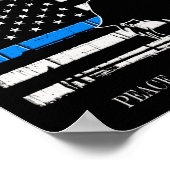 Zurück zum Blau Poster (Ecke)