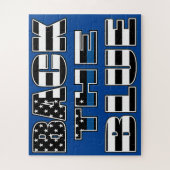 Zurück zum Blau Puzzle (Vertikal)