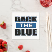 Zurück zum Blau Serviette (Beispiel)