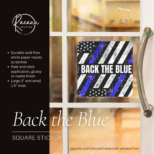 Zurück zum blauen Aufkleber