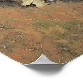 Zurück zum Buffalo von Frederic Remington Poster (Ecke)