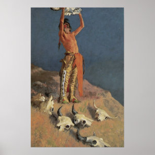 Zurück zum Buffalo von Frederic Remington Poster