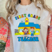 Zurück zum ersten Schullehrer T-Shirt