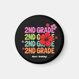 Zurück zum ersten Schultag der zweiten Klasse Nied Magnet