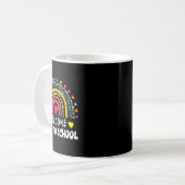 Zurück zum ersten Schultag Kaffeetasse (Vorderseite Links)