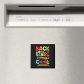 Zurück zum ersten Schultag Kinder Magnet (In Situ (Geschirrspüler))
