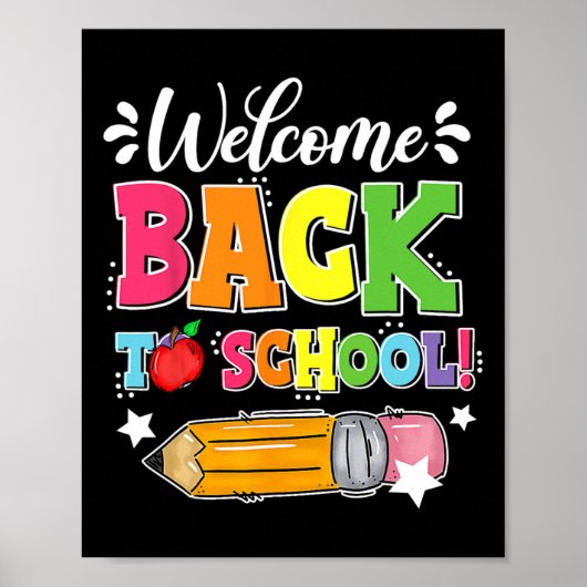 Zurück zum ersten Schultag Poster (Vorne)