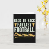 Zurück zum Fantasy Football Champion Gridiron Le Karte (Gelbe Blume)