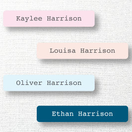 Zurück zum farbenfrohen Jungen der Schule | Girl T Etiketten