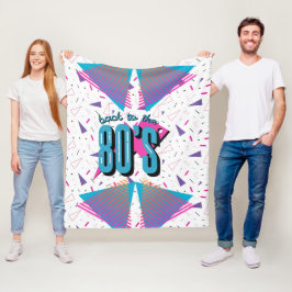 Zurück zum Fleece-Blanket der 80er Jahre Fleecedecke