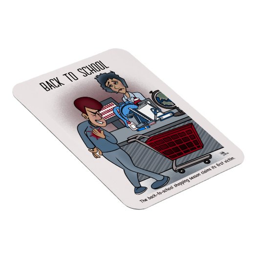 Zurück zum flexiblen Magnet für Schulkäufe (Rechte Seite)