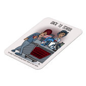 Zurück zum flexiblen Magnet für Schulkäufe (Linke Seite)