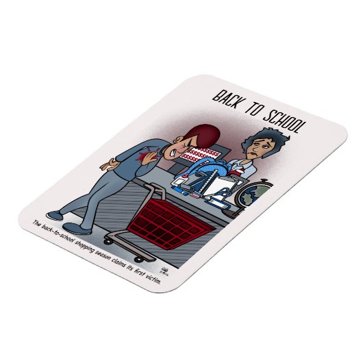 Zurück zum flexiblen Magnet für Schulkäufe (Linke Seite)