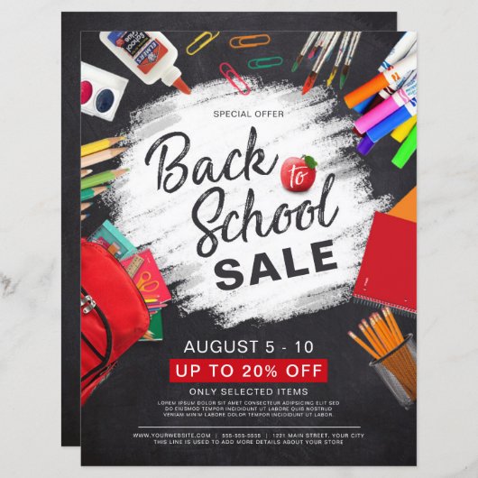 Zurück zum Flyer der Schulversorgung (Vorne/Hinten)