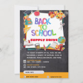 Zurück zum Flyer "Fundraiser" des Schulversorgungs Einladung (Vorderseite)