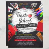 Zurück zum Flyer "Fundraiser" für das Schulangebot (Vorne/Hinten)