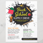 Zurück zum Flyer "Fundraiser" für das Schulangebot (Vorderseite)