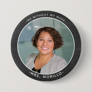 Zurück zum Foto des Lehrers, ich ohne meine Maske Button