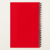 Zurück zum Individuelle Name-Notebook in der Schul Notizblock (Rückseite)