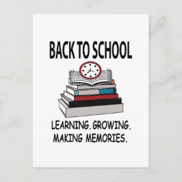 Zurück zum Lehrer an der Schule Postkarte