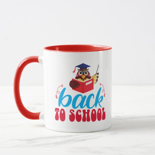 Zurück zum Lehrer Owl Coffee Tasse (Links)