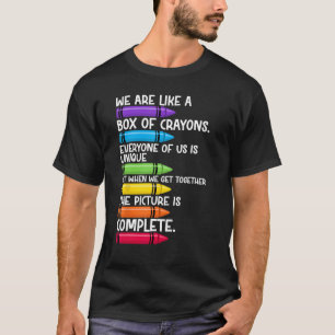 Zurück zum Lehrer sind wir wie eine Schachtel Cray T-Shirt