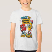 "Zurück zum Lernen ist mein Jam Tri-Blend Shirt (Vorderseite)