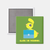 Zurück zum Magnet der Schule (Vorderseite/Rückseite)