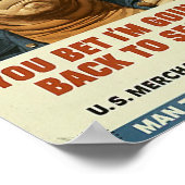 Zurück zum Meeresposter Poster (Ecke)