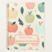 Zurück zum Muster für benutzerdefinierte Äpfel in Planer (Vorderseite)