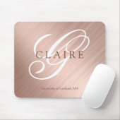 Zurück zum Namen der Schule für Monogramm Mousepad (Mit Mouse)